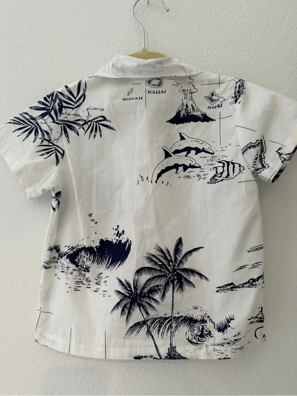 Palmwave Hawaii lightweight white